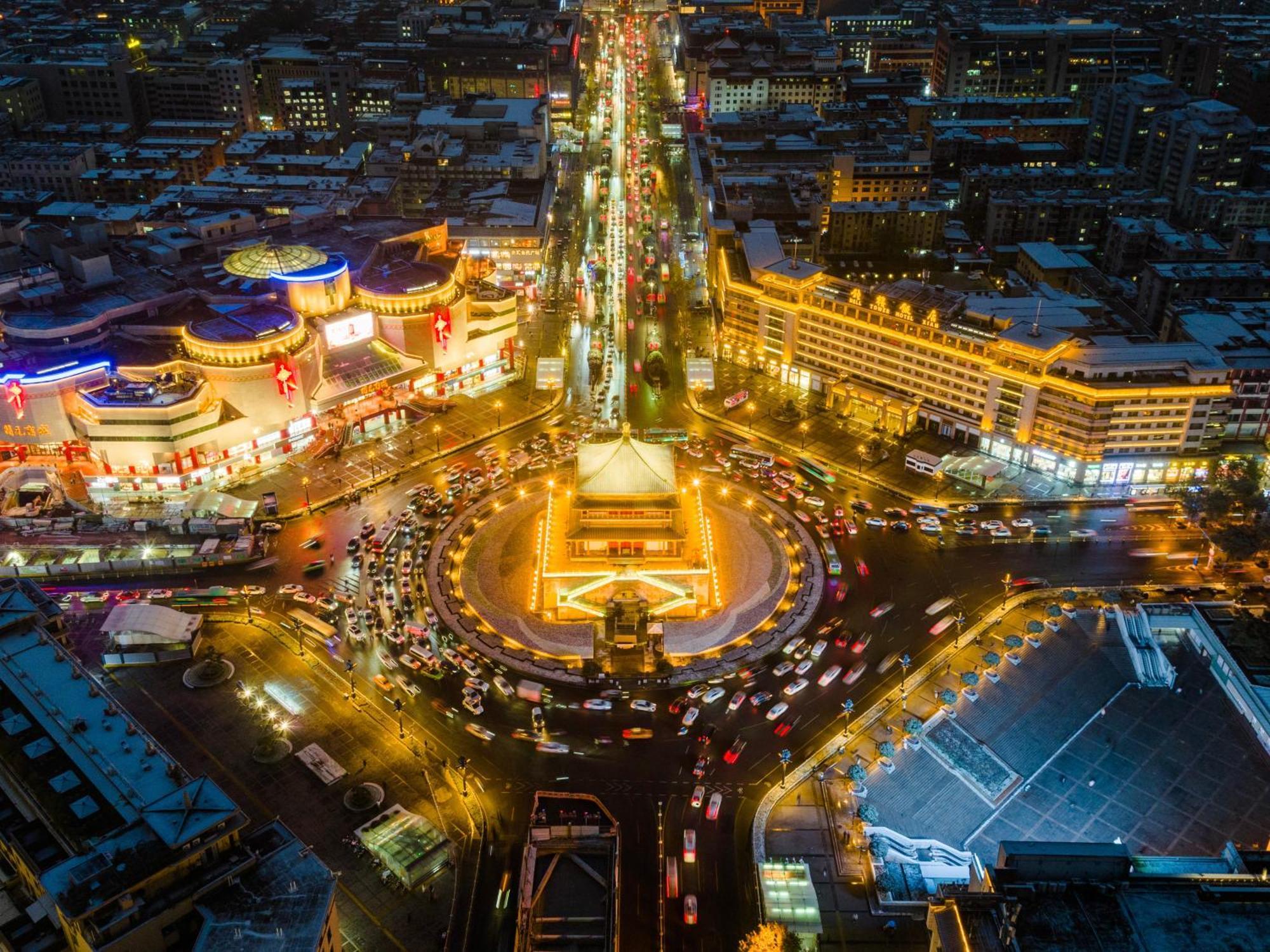 Campanile Hotel Xi'An Dayan Pagoda Datang Night City Hotel Екстериор снимка